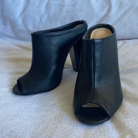 BAMBOO BACKLESS HEELS - Picture 2 of 11